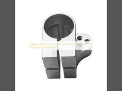 De Douanecnc 4 van het koperaluminium Ascnc 5 Ascnc Machinecomponenten