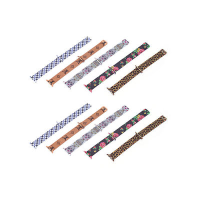 ISO-Metaalinjectie het Vormen band van het de Kleurenhorloge van het Roestvrij staal de Decoratieve Patroon