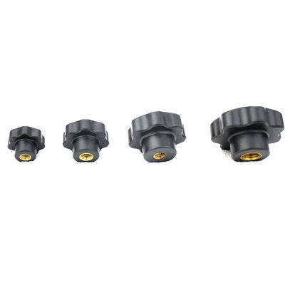 0.01mm Injectie het Vormen Nylon Plum Blossom Knob Mechanical Handwheel Nylon Zeven Sterhandvat