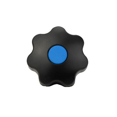 0.01mm Injectie het Vormen Nylon Plum Blossom Knob Mechanical Handwheel Nylon Zeven Sterhandvat