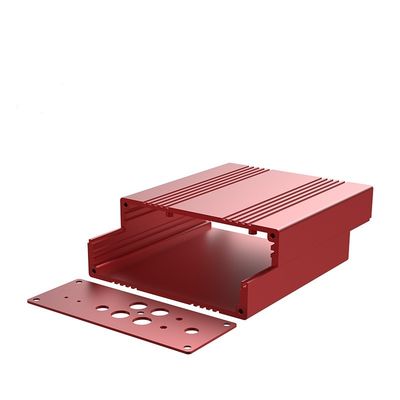 De Injectie van de zijdedruk Plastic het Vormen Aanpassing van Aluminiumprofiel Shell Processing