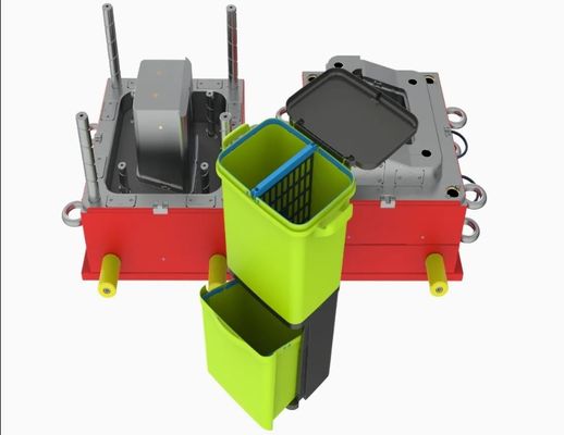 100L 120L 240L 660L 1100L Plastic vuilnisbak vuilnisbak afvalbak vuilbak emmer injectie gebruikte tweedehands mal