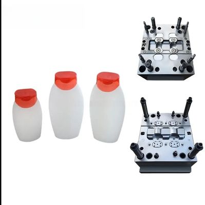 Hoogwaardig gemaakt injectie plastic Flip Top Cap Mould / Cap voor flessen schimmel
