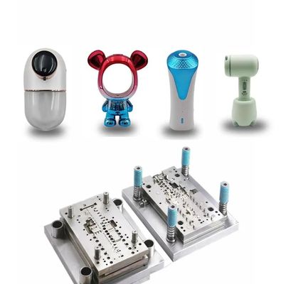 Plastic Injection Moulds Moulds Custom Black PA PC PP PU PVC ABS Silicone Prototype Service Mould Injection Mould Machine