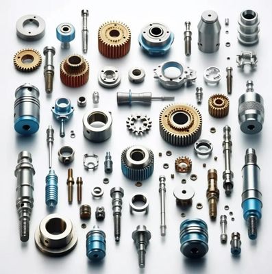 Custom Precision Brass Cnc Machining Services Fressing Turning Metal Aluminium Roestvrij staal Metal Cnc Parts